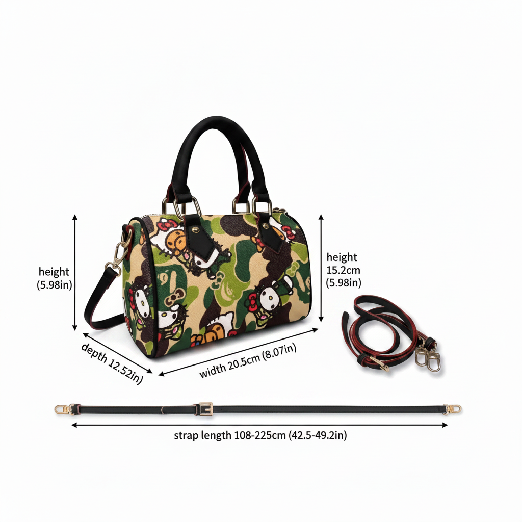 Kuromi camo bag [ Pre  order]