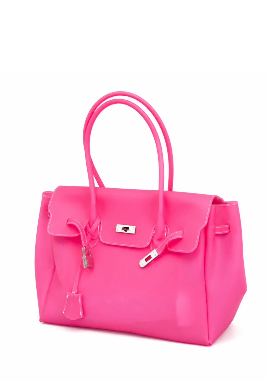 Jelly furkin bag                                                                                                               Hot Pink [ Pre order Only]